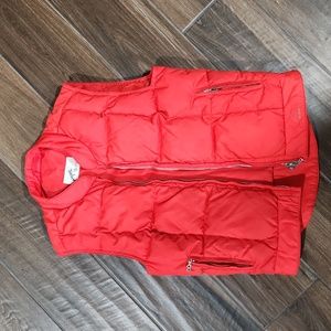 Vintage bogner red down puffer vest